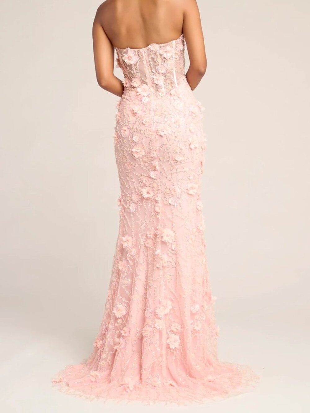 NWT Portia and Scarlett PS26011 Beaded Evening Dress Mint size 00 - Picture 3 of 6